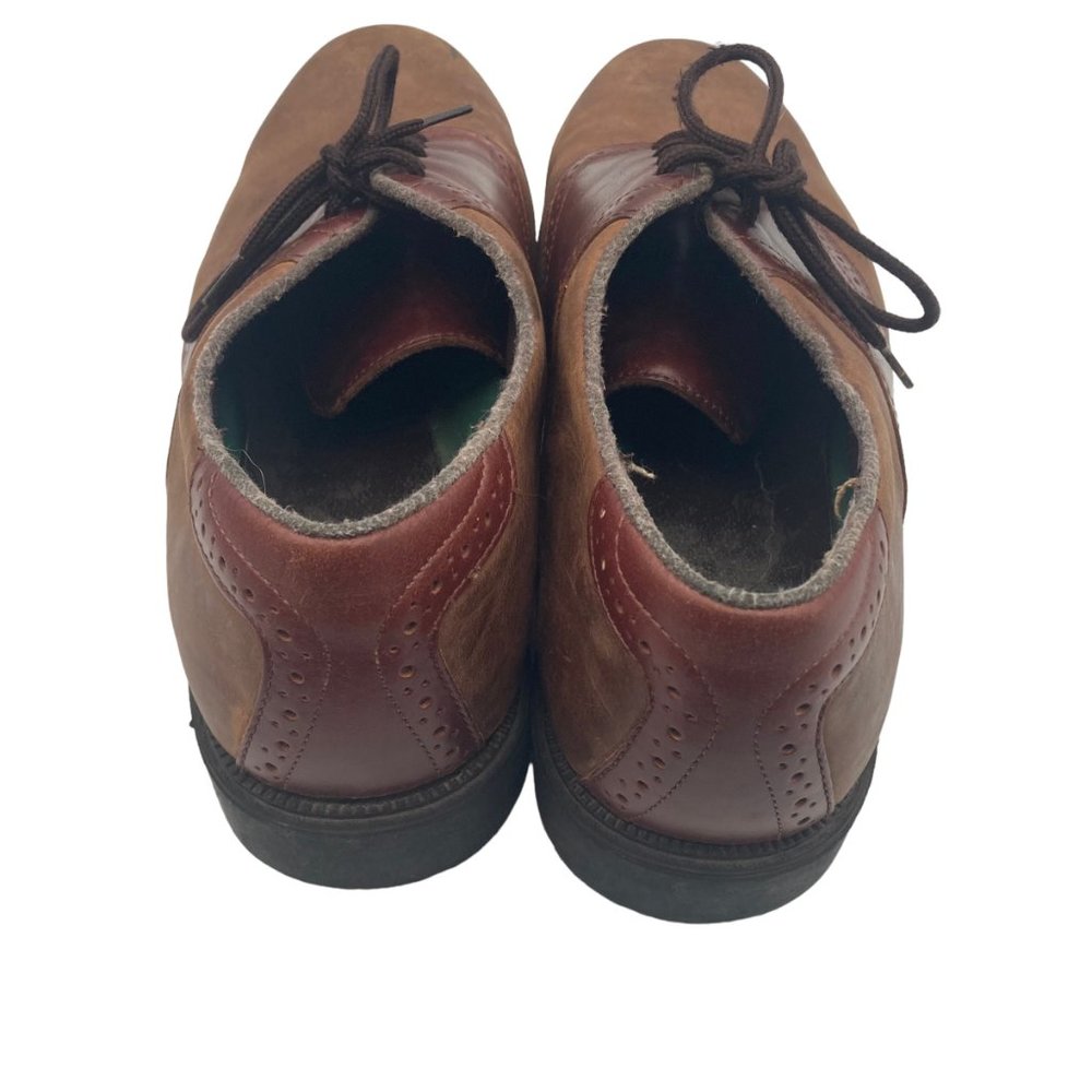 Nunn Bush Brown Leather Men's Oxfords, Size 13 - Picture 3 of 9